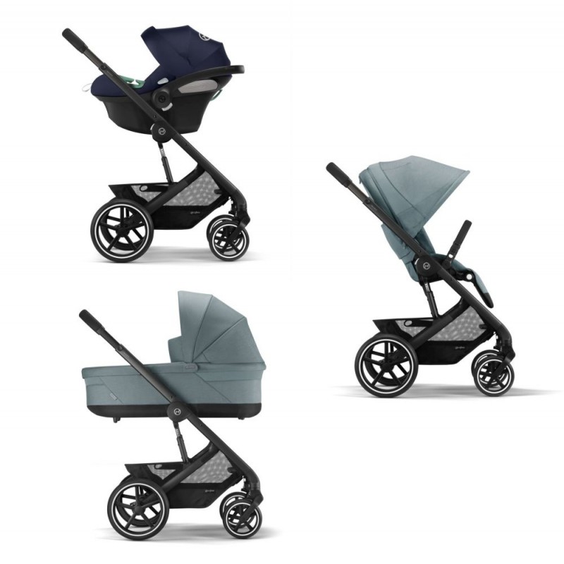 Noul Cybex Balios S Lux Sistem In Cu Aton Testata Adac Sky Blue